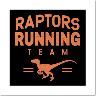 Raptors Running Team Posters and Art